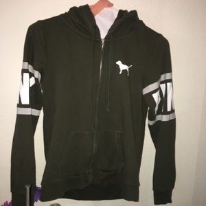 Victoria’s Secret PINK green hoodie